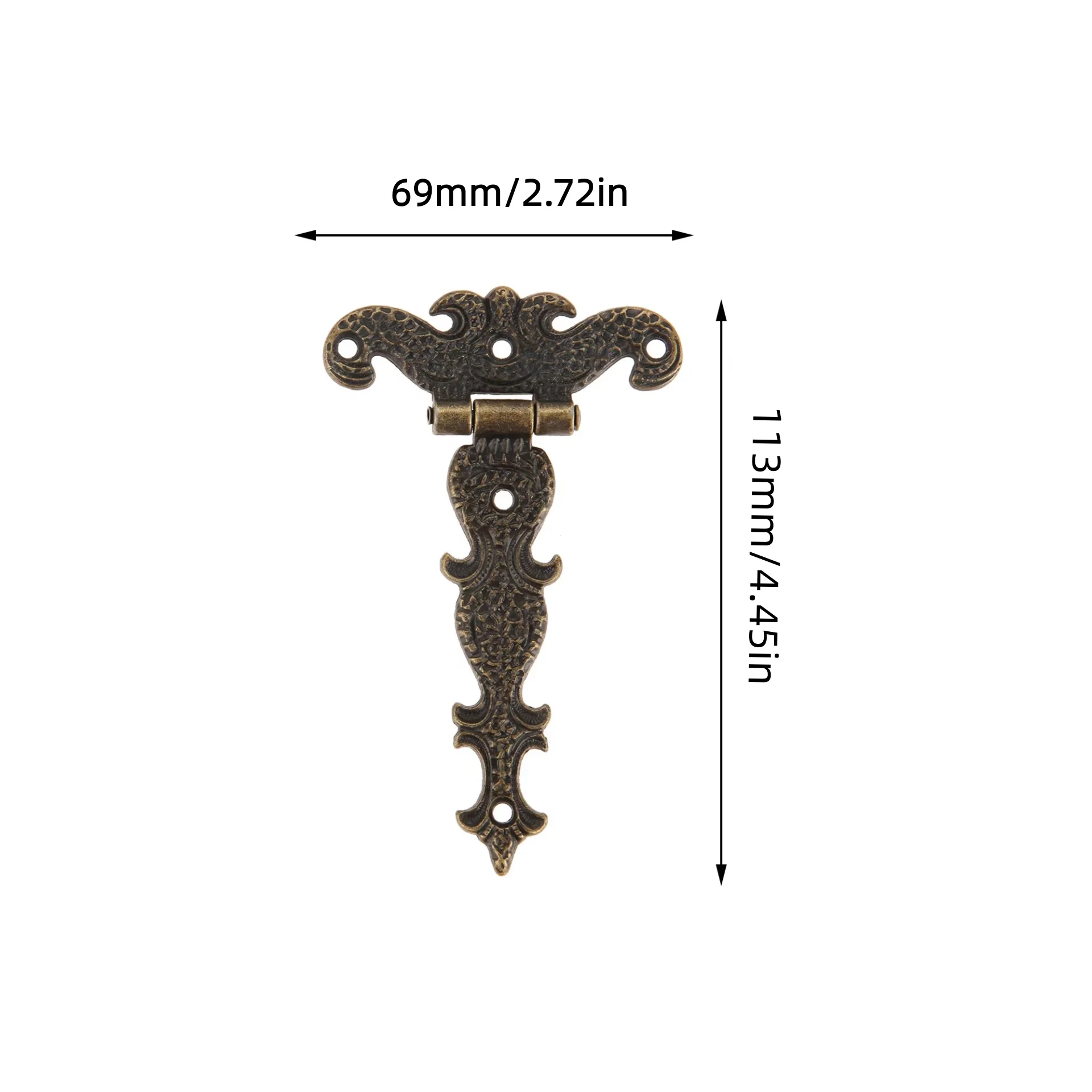 2Pcs 113*69mm Antique Bronze/B - Body Jewelry Display Case review and price