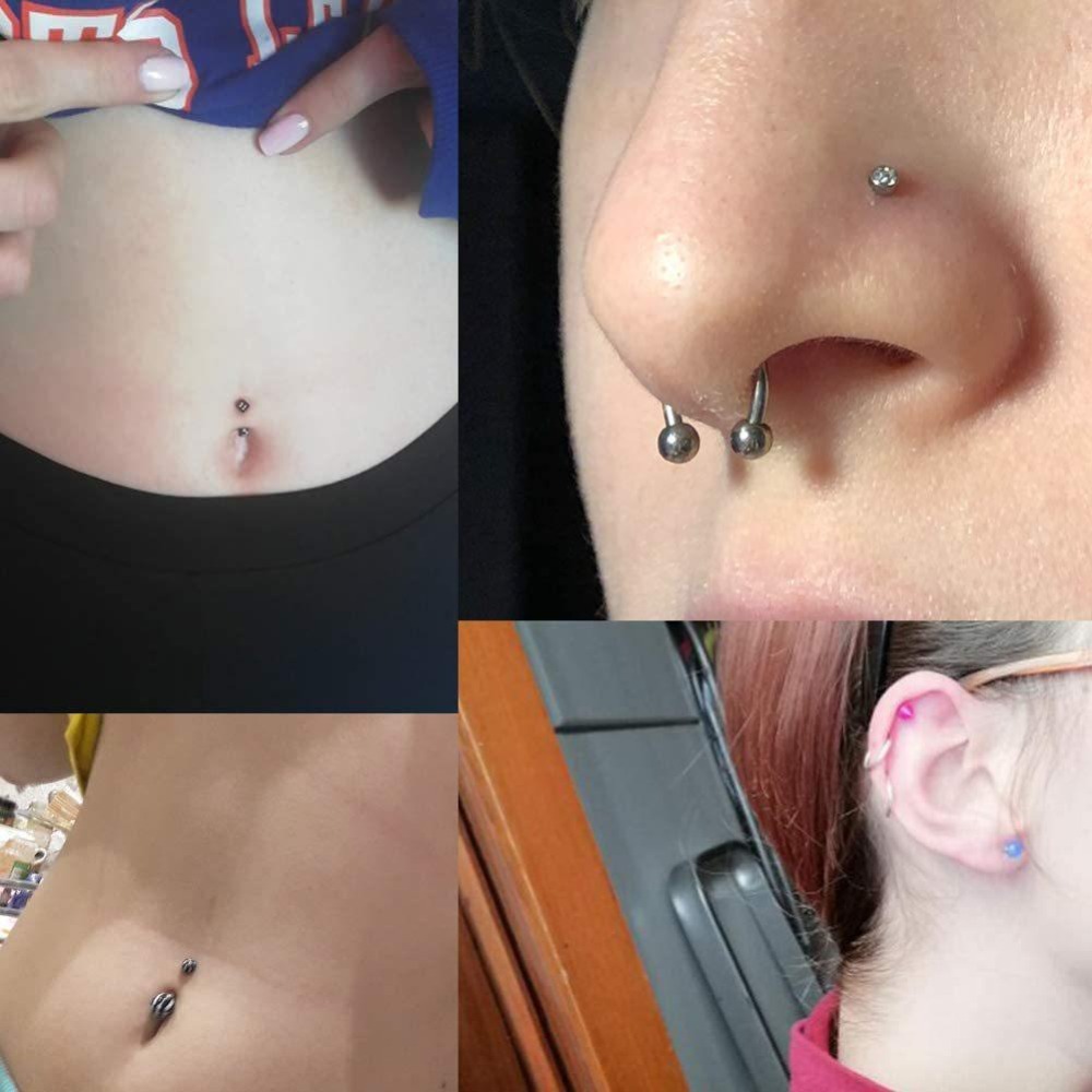 150/140/85/70/42Pcs Body Pierc - Body Jewelry And Piercing review and price