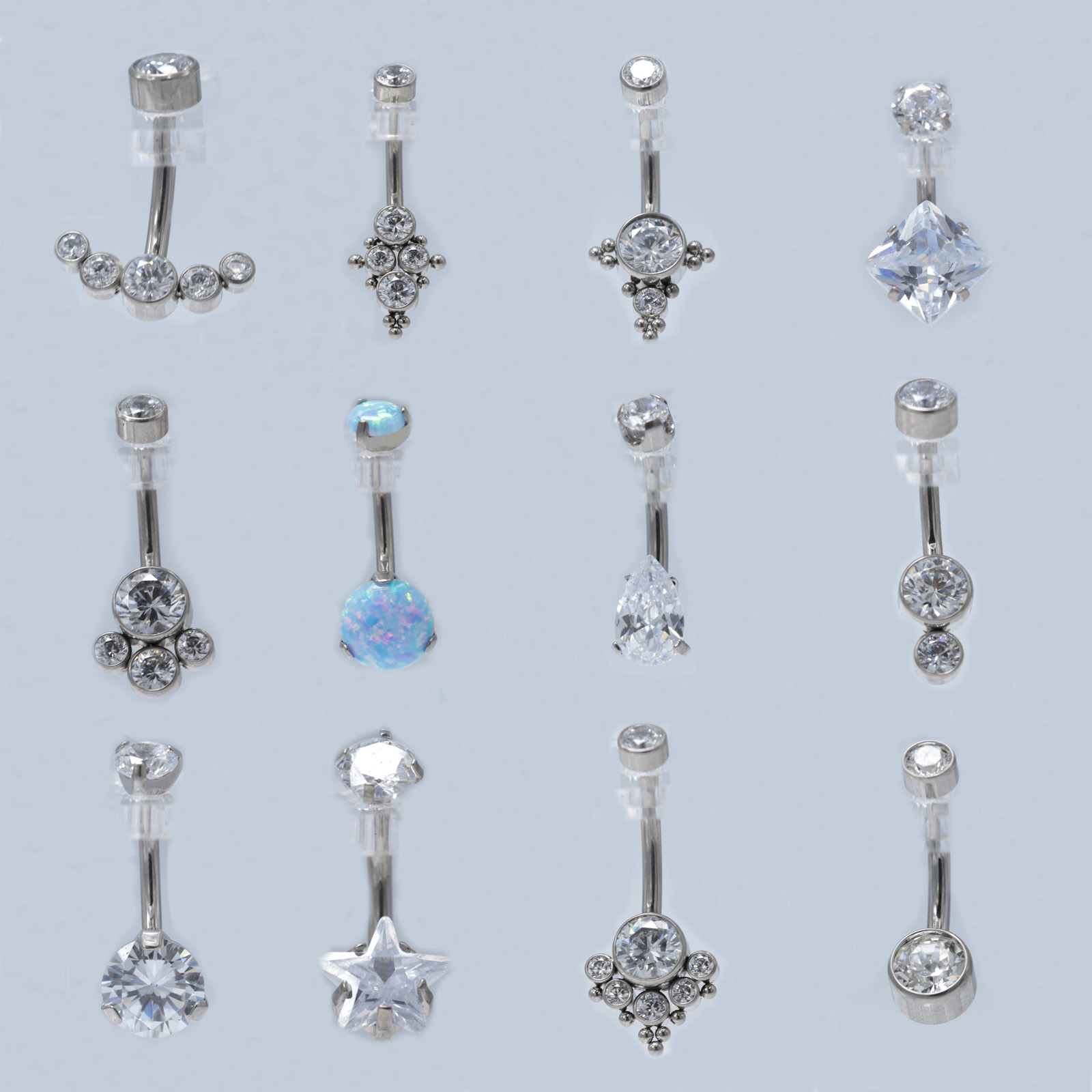 14G Titanium Belly Button Ring - Body Jewelry Implant Grade review and price