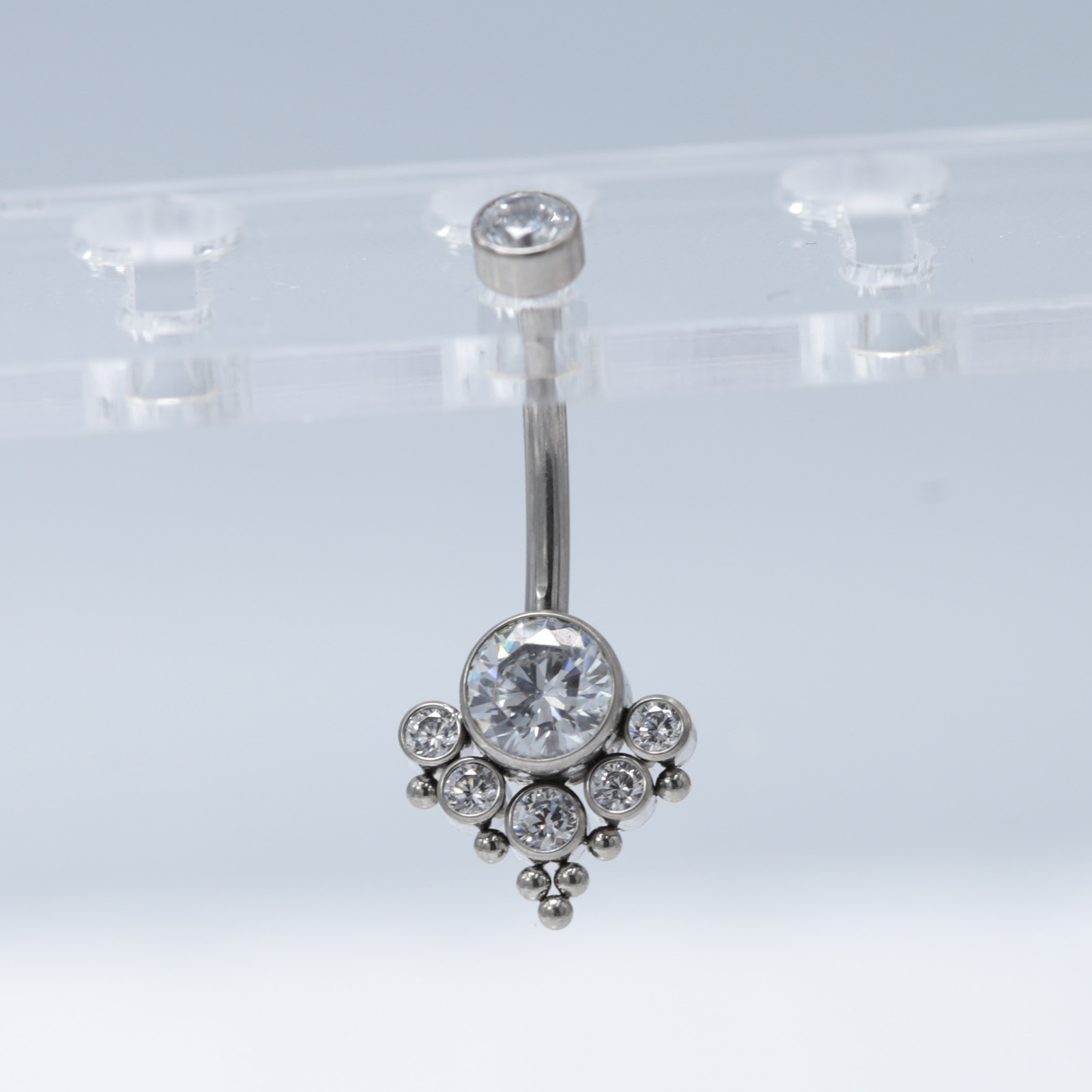 14G Titanium Belly Button Ring - Body Jewelry Implant Grade review and price