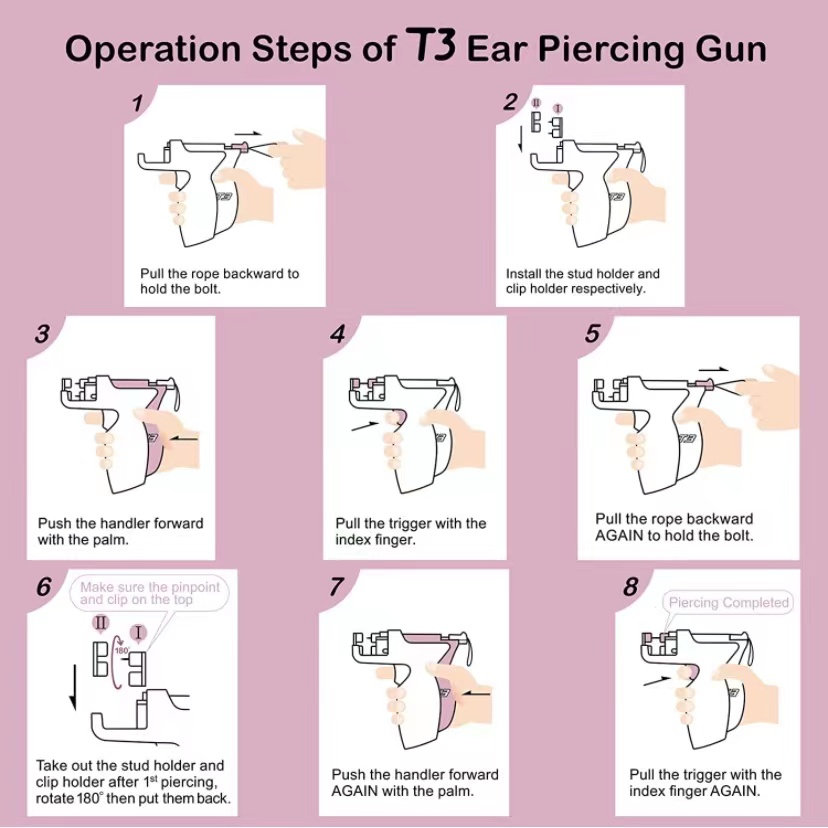 T3 Ear Piercing Gun Kit Asepti - Body Jewelry Store review and price