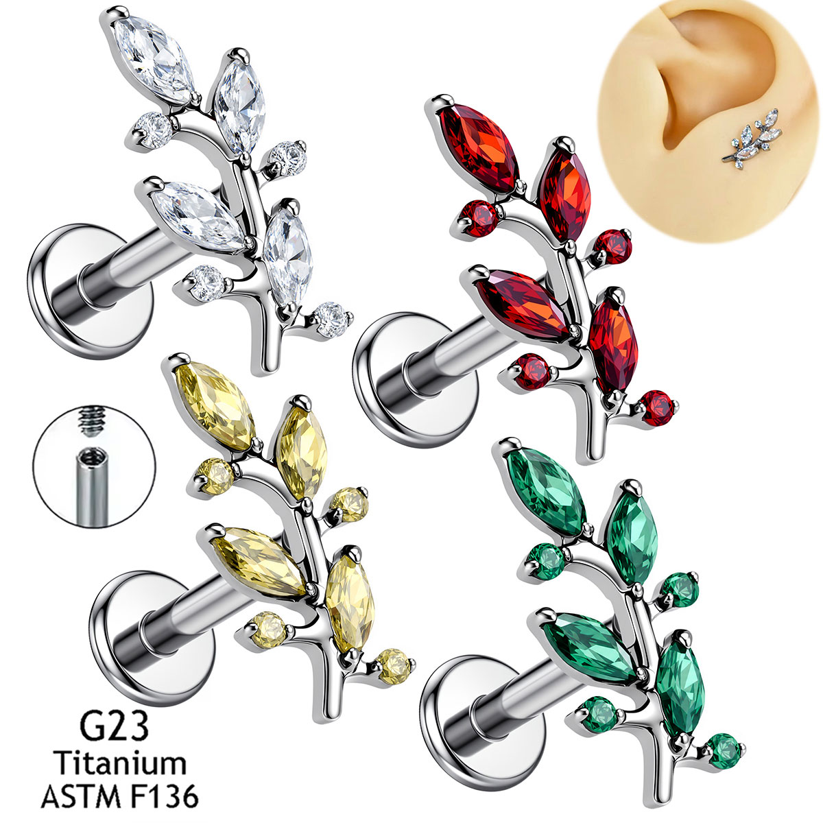 New Implant Grade ASTM F136 Ti - Body Jewelry Implant Grade review and price