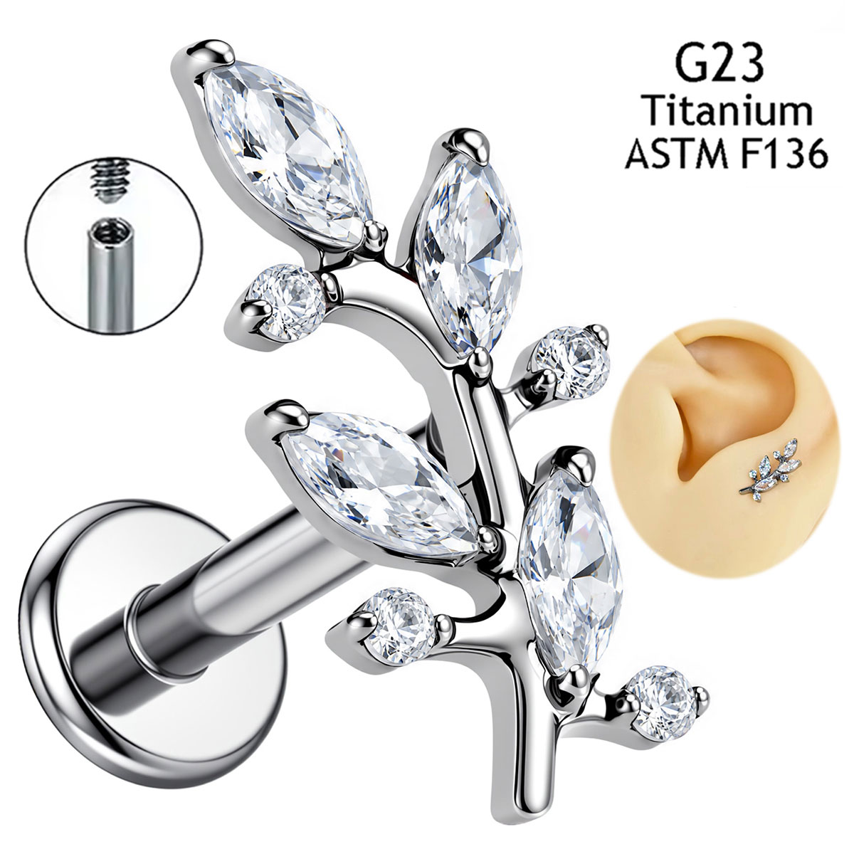 New Implant Grade ASTM F136 Ti - Body Jewelry Implant Grade review and price