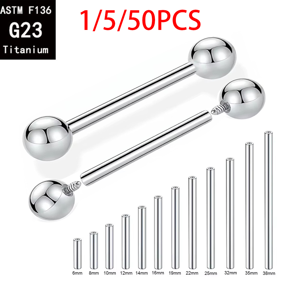 1/5/50PCS ASTM F136 Implant Gr - Body Jewelry Implant Grade review and price