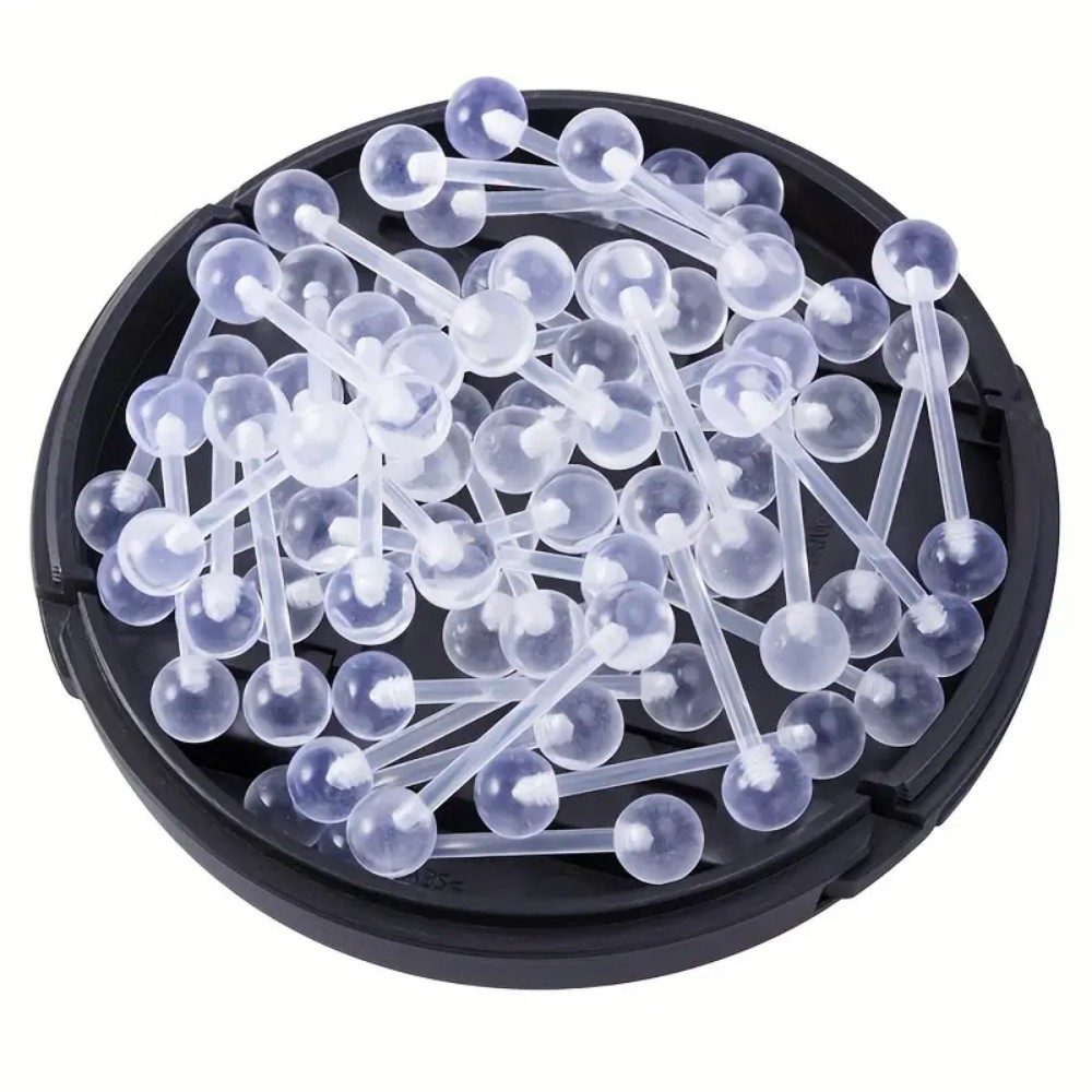 JKC Store 10pcs Acrylic Barbel - Body Jewelry Store review and price